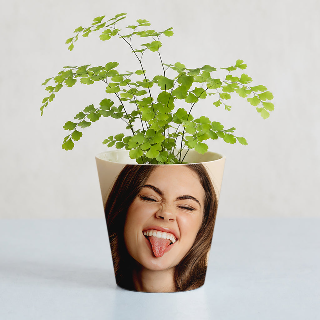 Personalised Photo Flower Pot