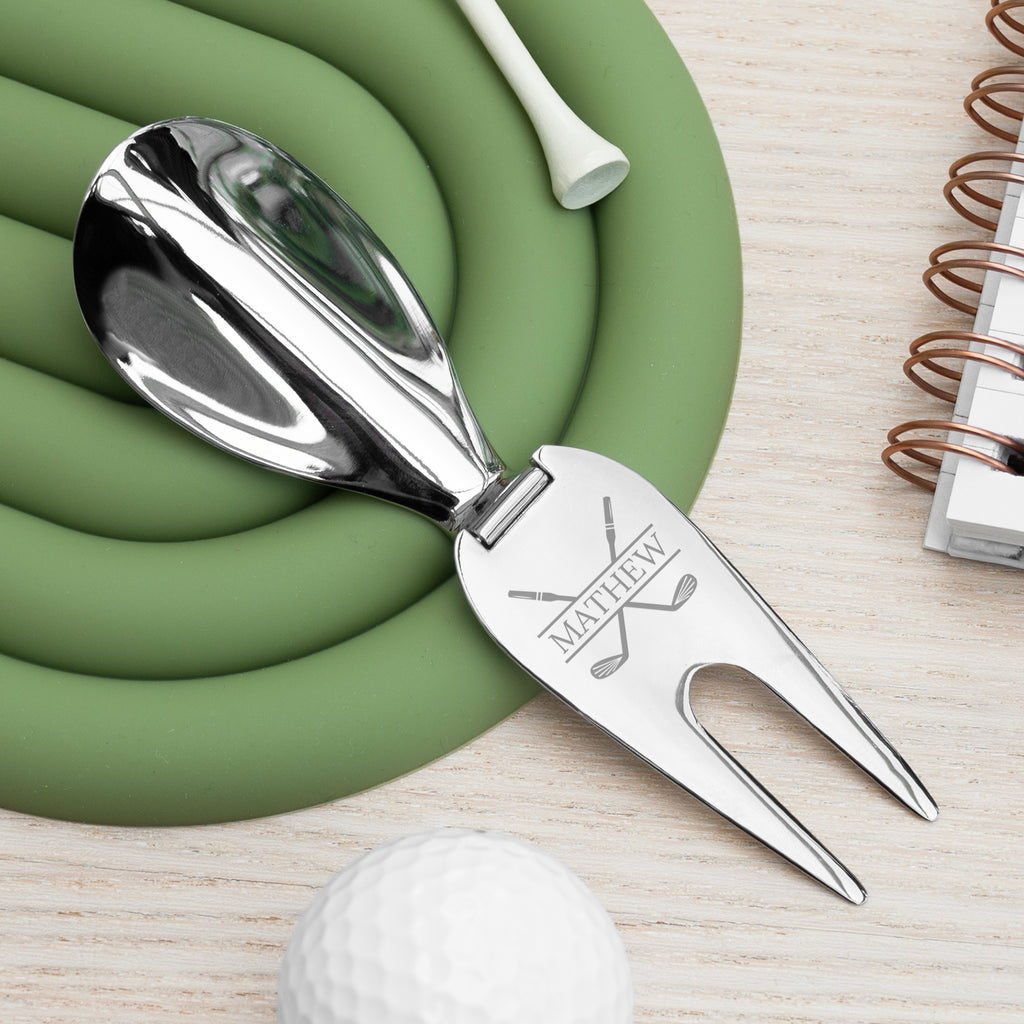 Personalised Silver Tone Golf Icon Multitool