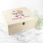 Personalised Pram Baby Girl Memory Box - treat-republic
