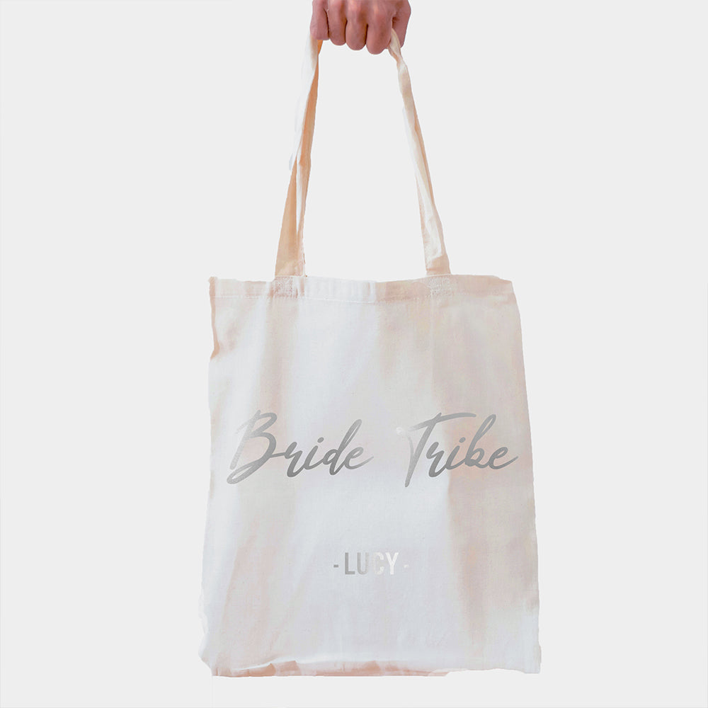 Personalised Bride Tribe Tote Bag - treat-republic