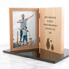 Engraved Father's Day Penguin Book Photo Frame - treat-republic