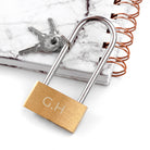 Personalised Long Shackle Padlock - treat-republic