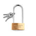 Personalised Long Shackle Padlock - treat-republic