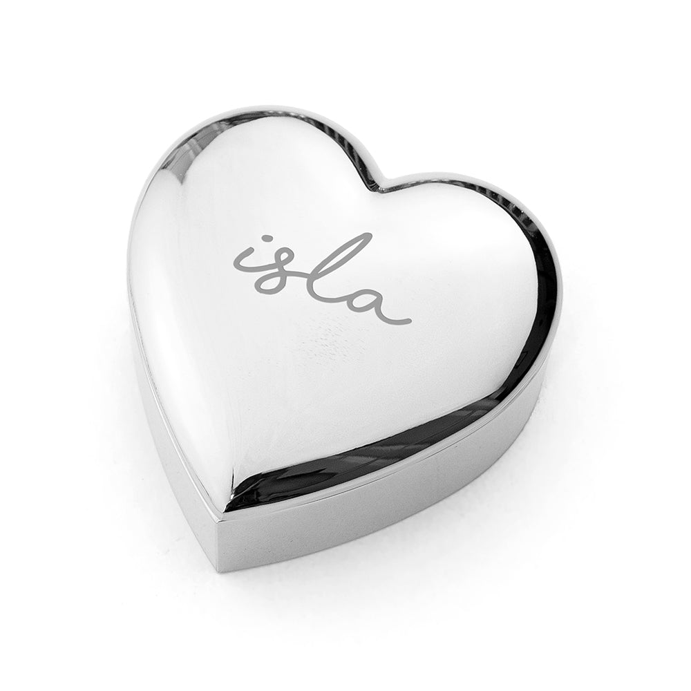 Personalised Heart Trinket Box - treat-republic
