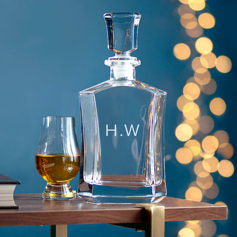 Personalised Luxury Initials Decanter