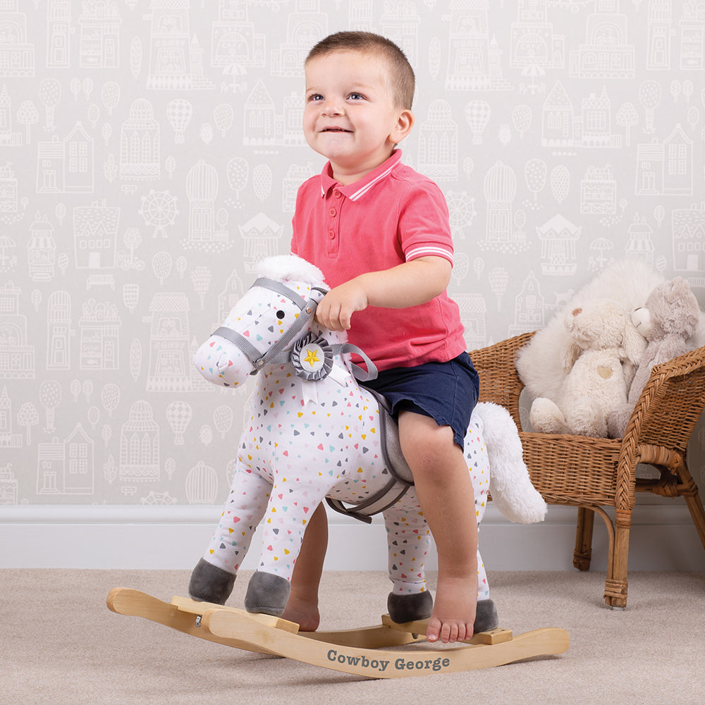Personalised Patterned Rocking Horse
