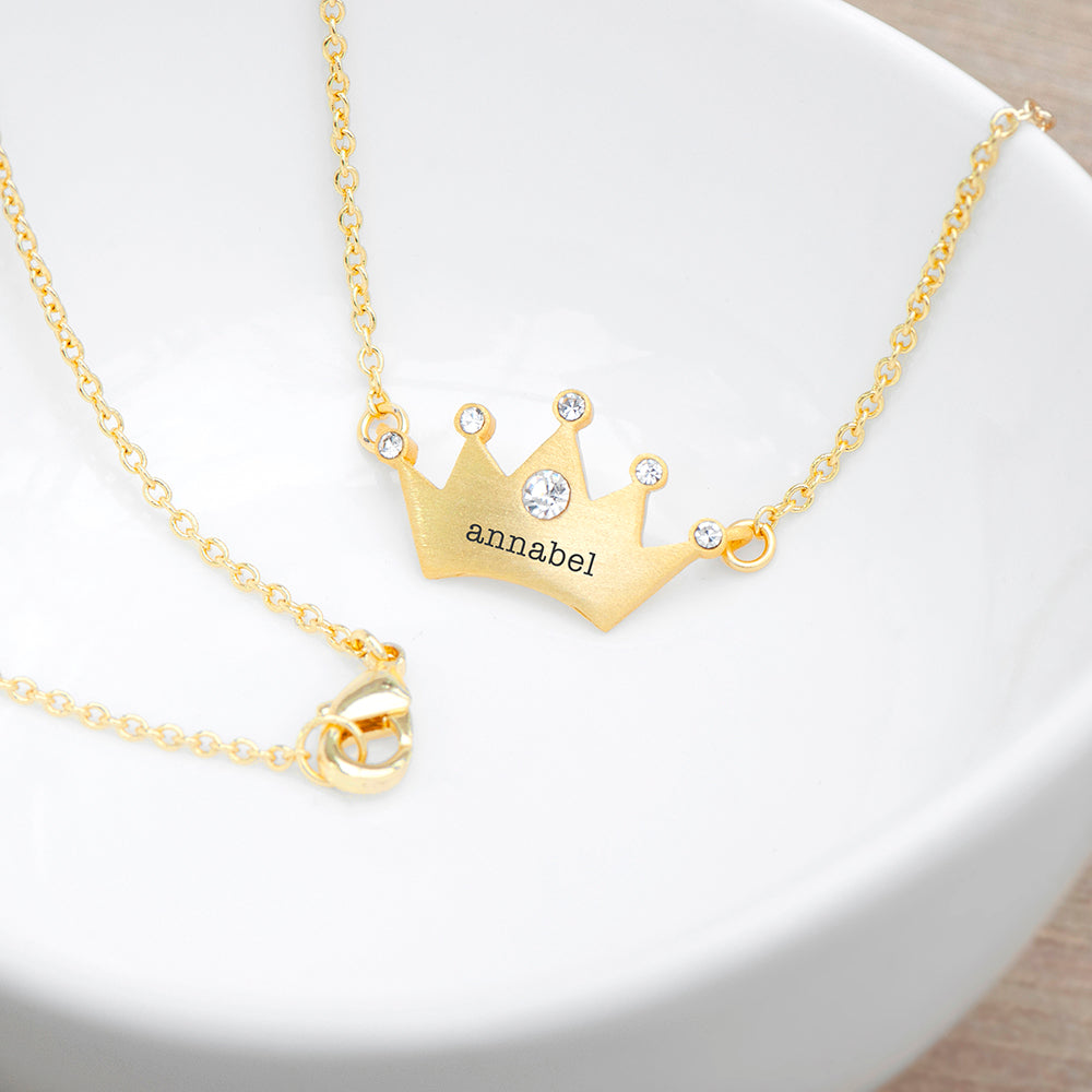 Tifanny crown necklace - full set as gift!, Women's Fashion, Jewelry &  Organisers, Necklaces on Carousell