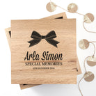 Baby's Special Memories Oak Photo Keepsake Box - treat-republic