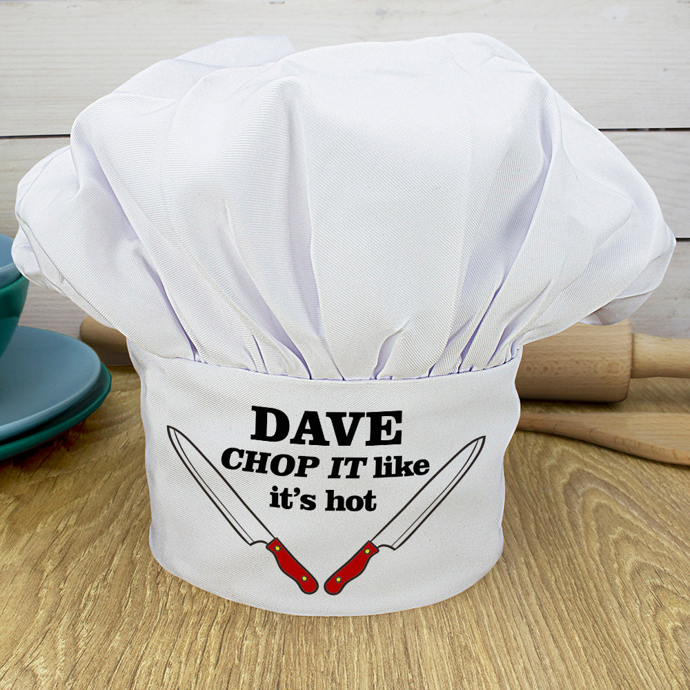 Chop It Like It's Hot Chef Hat - treat-republic