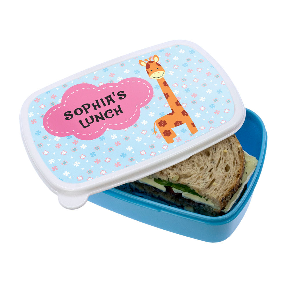 Cute Giraffe Character Lunch Box - treat-republic