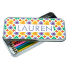 Funky Diamond Pattern Pencil Case - treat-republic