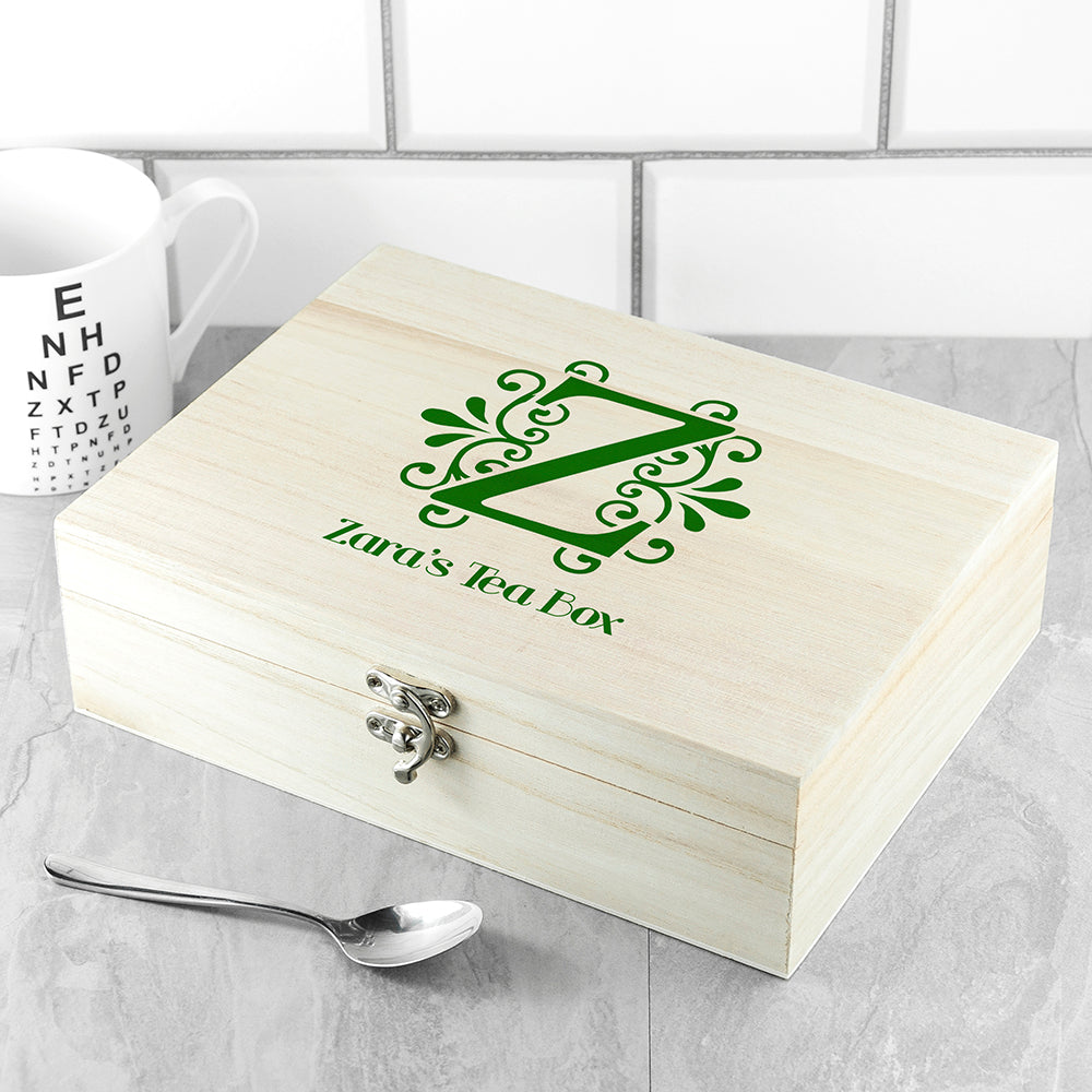 Initial Tea Box with Tea - treat-republic