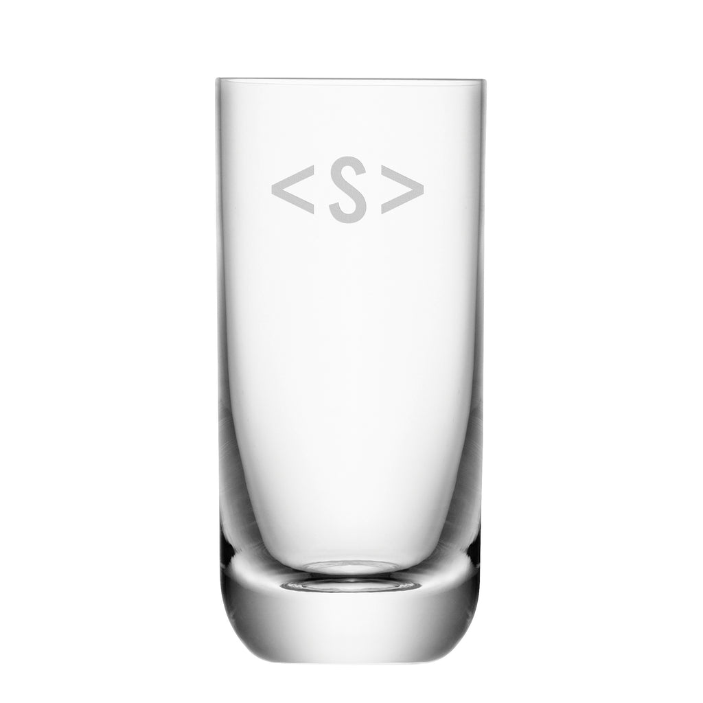 Monogrammed Hamilton Highball Glass - treat-republic