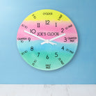 I Can Tell The Time! Personalised Wall Clock - treat-republic