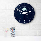 Sweet Dreams Little One Personalised Wall Clock - treat-republic
