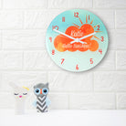 Hello Sunshine Personalised Wall Clock - treat-republic