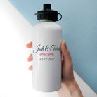 Sweating For The Wedding Personalised Water Bottle - treat-republic