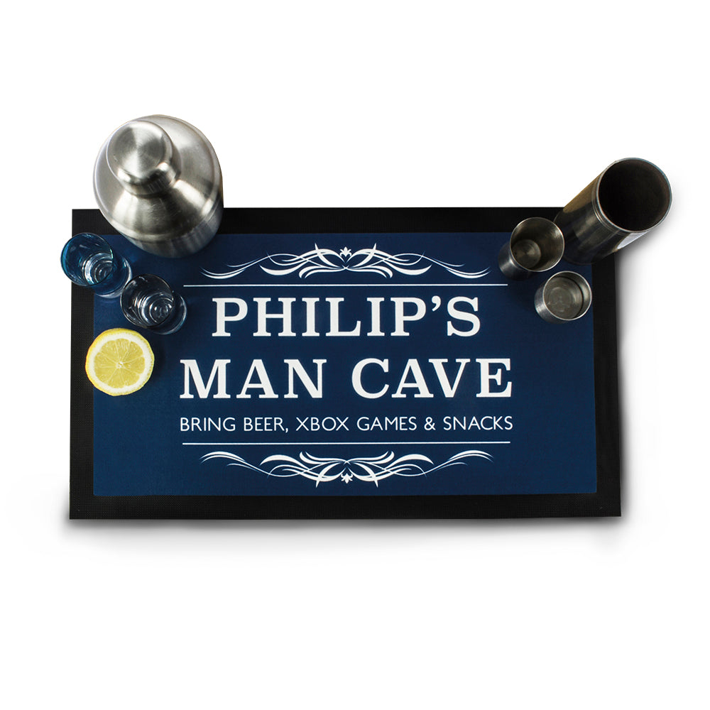 Gentlemen's Man Cave Bar Mat - treat-republic