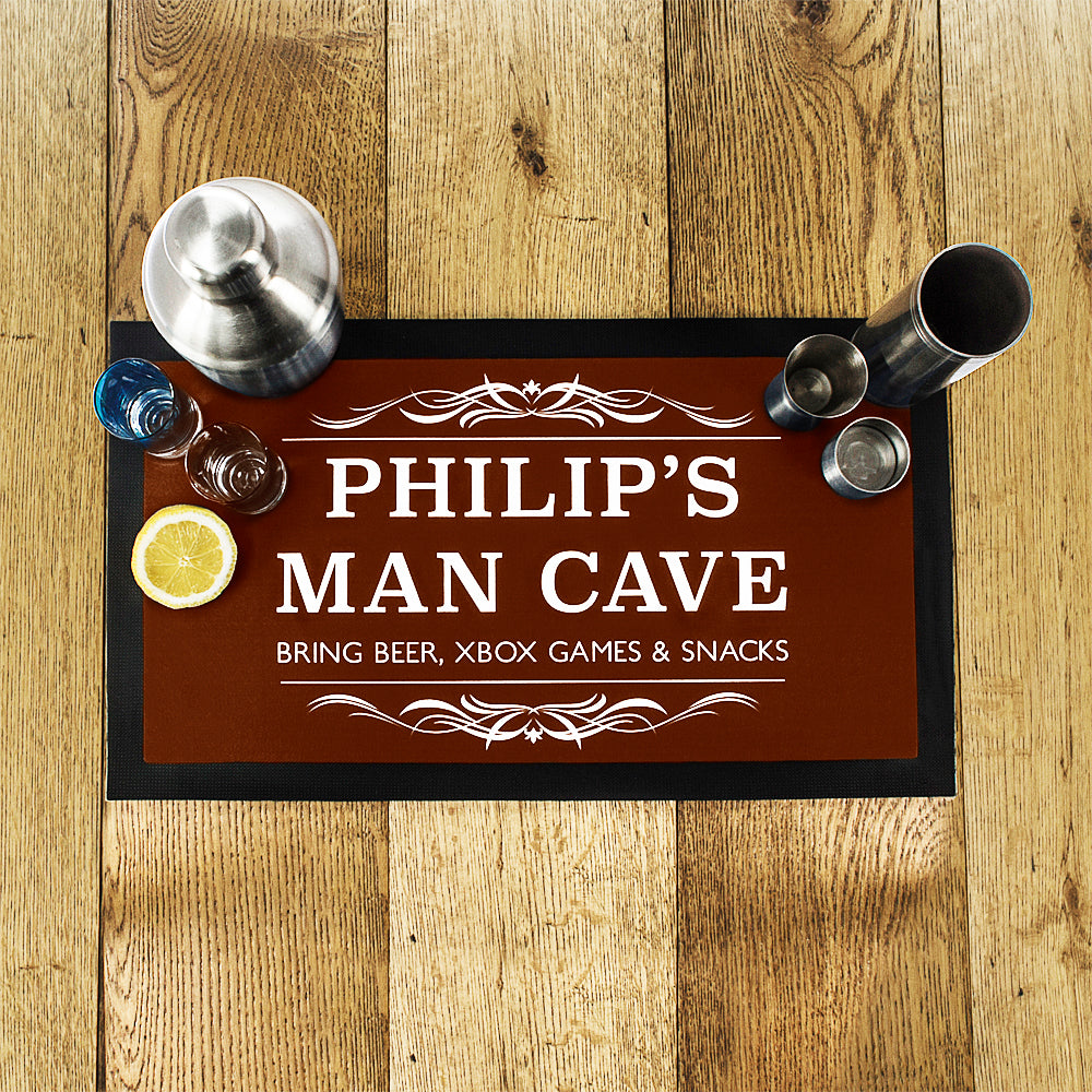 Gentlemen's Man Cave Bar Mat - treat-republic