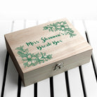 Personalised Teacher's Tea Break Box Floral Design - treat-republic