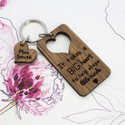 It Takes A Big Heart To Shape Little Minds Personalised Teachers Keyring - treat-republic