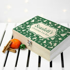 Personalised Christmas Eve Box With Festive Pattern - treat-republic