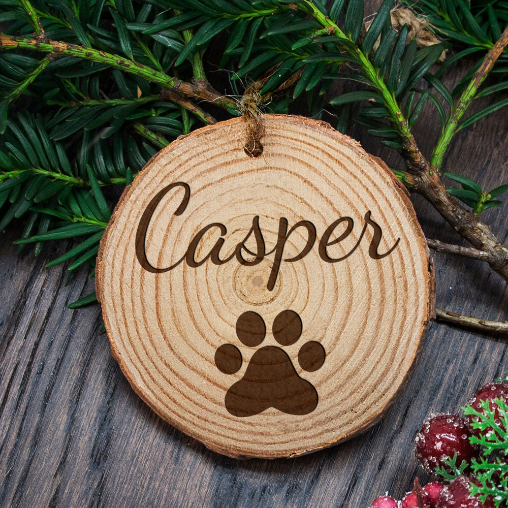 Personalised Engraved Family Cat Christmas Tree Decoration - treat-republic