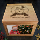 Personalised Woodland Wolf Christmas Memory Box - treat-republic