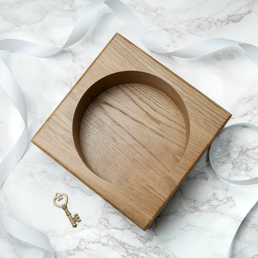 Personalised Solid Oak Champagne Holder - treat-republic