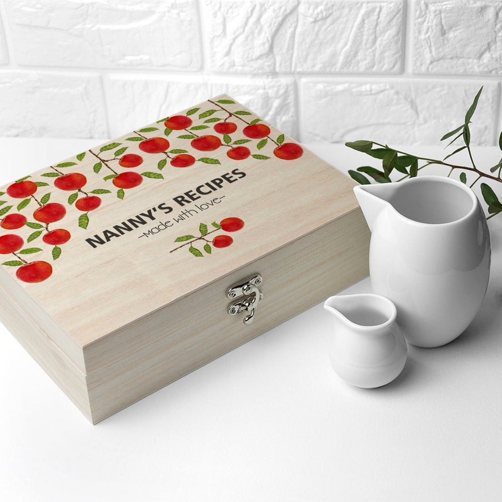 Personalised Orchard Recipe Box - treat-republic