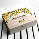 Personalised Lemon Grove Recipe Box - treat-republic