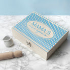 Personalised Retro Polka Dot Recipe Box - treat-republic