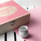 Personalised Retro Polka Dot Recipe Box - treat-republic