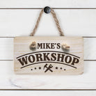 Personalised Wooden Workshop Sign - treat-republic