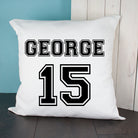 Personalised Football Kit Cushion Cover - treat-republic