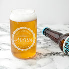 Personalised Happy Birthday Can Glass - treat-republic