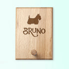 Personalised Dog Silhouette Peg Hook - treat-republic