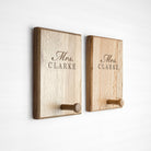 Personalised Stylish Couples Peg Hook - treat-republic
