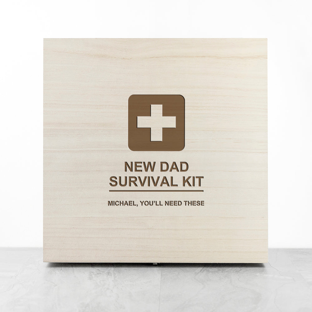 Personalised Emergency New Dad Kit - treat-republic