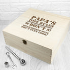 Personalised His Tools His Rules Tool Box - treat-republic