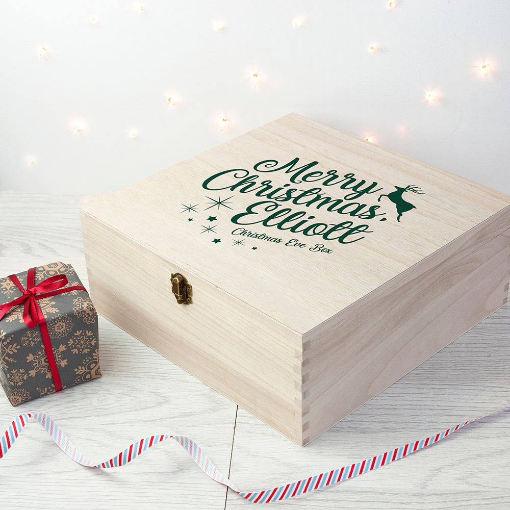Personalised Rudolf Christmas Eve Box - treat-republic