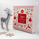 Personalised Festive Scandi Print Christmas Eve Box - treat-republic