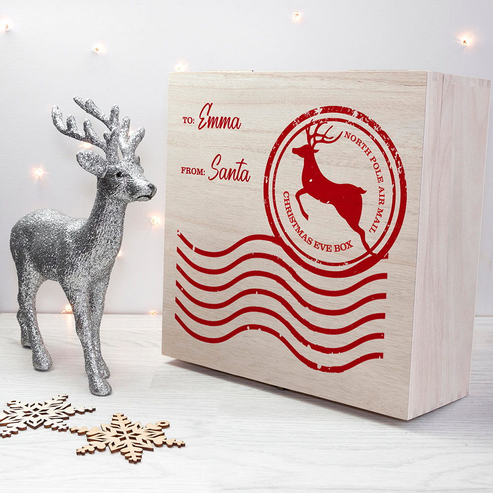 Personalised North Pole Special Delivery Christmas Eve Box - treat-republic