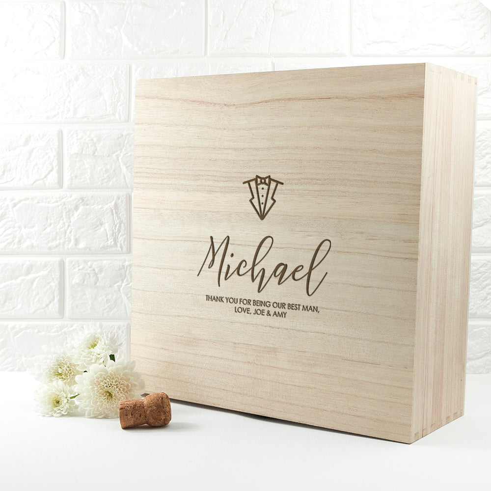 Personalised Elegant Wedding Box - treat-republic