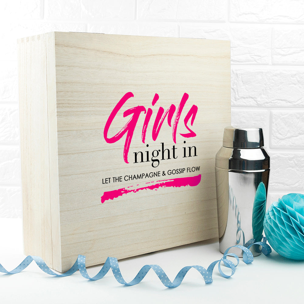 Personalised Girls' Night In Box - treat-republic