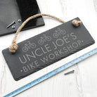 Personalised I Bloody Love My Bicycle Slate Hanging Sign - treat-republic