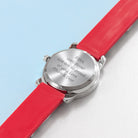 Kids Personalised Red Football Watch - treat-republic