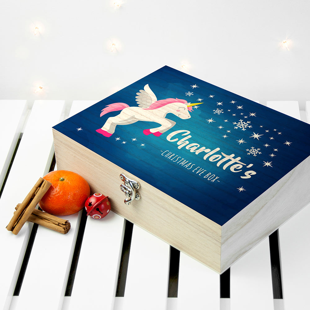 Personalised Baby Unicorn Christmas Eve Box - treat-republic