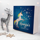 Personalised Rainbow Unicorn Christmas Eve Box - treat-republic
