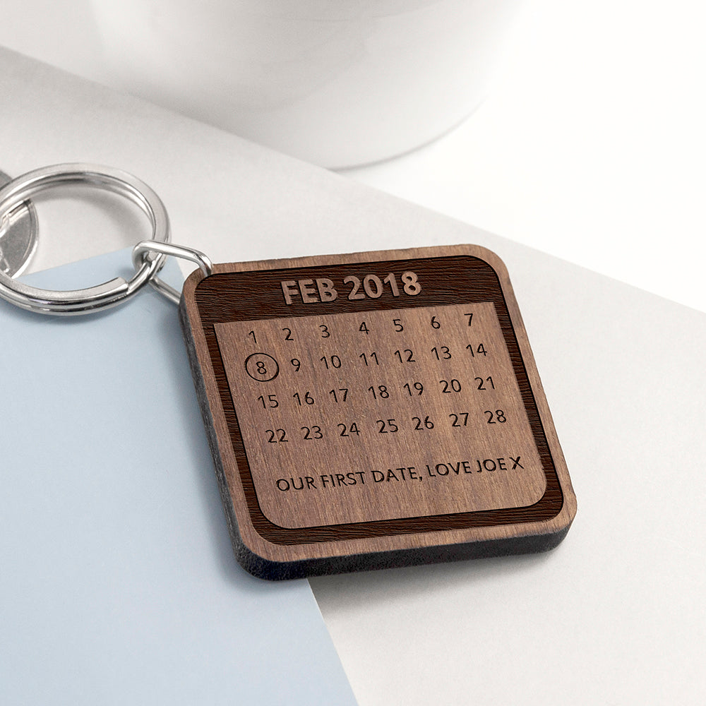 Personalised A Day To Remember Square Keyring - treat-republic